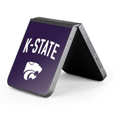 Kansas State University K-State Logo Galaxy Z Flip6 Skin